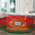 Custom Portugal Football Round Carpet Come On A Selecao das Quinas