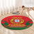 Custom Portugal Football Round Carpet Come On A Selecao das Quinas