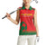 Custom Portugal Football Women Sleeveless Polo Shirt Come On A Selecao das Quinas - Wonder Print Shop