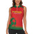 Custom Portugal Football Women Sleeveless Polo Shirt Come On A Selecao das Quinas - Wonder Print Shop