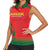 Custom Portugal Football Women Sleeveless Polo Shirt Come On A Selecao das Quinas - Wonder Print Shop