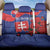 Slovakia Flag Mixed Rose Flowers Back Car Seat Cover LT9 - Wonder Print Shop