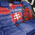 Slovakia Flag Mixed Rose Flowers Back Car Seat Cover LT9 - Wonder Print Shop