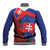 Slovakia Flag Mixed Rose Flowers Baseball Jacket LT9 - Wonder Print Shop