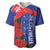 Slovakia Flag Mixed Rose Flowers Baseball Jersey LT9 - Wonder Print Shop