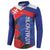 Slovakia Flag Mixed Rose Flowers Button Sweatshirt LT9 - Wonder Print Shop