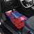 Slovakia Flag Mixed Rose Flowers Car Mats LT9 - Wonder Print Shop