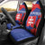 Slovakia Flag Mixed Rose Flowers Car Seat Cover LT9 - Wonder Print Shop