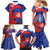 Slovakia Flag Mixed Rose Flowers Family Matching Mermaid Dress and Hawaiian Shirt LT9 - Wonder Print Shop