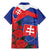 Slovakia Flag Mixed Rose Flowers Family Matching Mermaid Dress and Hawaiian Shirt LT9 - Wonder Print Shop