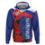 Slovakia Flag Mixed Rose Flowers Hoodie - Wonder Print Shop