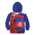 Slovakia Flag Mixed Rose Flowers Kid Hoodie - Wonder Print Shop