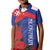 Slovakia Flag Mixed Rose Flowers Kid Polo Shirt - Wonder Print Shop