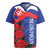 Slovakia Flag Mixed Rose Flowers Rugby Jersey - Wonder Print Shop