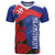 Slovakia Flag Mixed Rose Flowers T Shirt - Wonder Print Shop