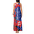 Slovakia Flag Mixed Rose Flowers Tank Maxi Dress - Wonder Print Shop