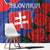 Slovakia Flag Mixed Rose Flowers Window Curtain - Wonder Print Shop