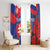 Slovakia Flag Mixed Rose Flowers Window Curtain - Wonder Print Shop