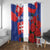 Slovakia Flag Mixed Rose Flowers Window Curtain - Wonder Print Shop