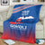 Custom Slovakia Football Blanket Come On Sokoli Falcons