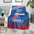 Custom Slovakia Football Blanket Come On Sokoli Falcons