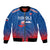 Custom Slovakia Football Bomber Jacket Come On Sokoli Falcons LT9 - Wonder Print Shop