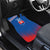 Custom Slovakia Football Car Mats Come On Sokoli Falcons LT9 - Wonder Print Shop