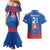 Custom Slovakia Football Couples Matching Mermaid Dress and Hawaiian Shirt Come On Sokoli Falcons LT9 - Wonder Print Shop