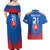 Custom Slovakia Football Couples Matching Off Shoulder Maxi Dress and Hawaiian Shirt Come On Sokoli Falcons LT9 - Wonder Print Shop