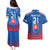 Custom Slovakia Football Couples Matching Puletasi and Hawaiian Shirt Come On Sokoli Falcons LT9 - Wonder Print Shop