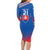 Custom Slovakia Football Family Matching Long Sleeve Bodycon Dress and Hawaiian Shirt Come On Sokoli Falcons LT9 - Wonder Print Shop