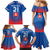 Custom Slovakia Football Family Matching Mermaid Dress and Hawaiian Shirt Come On Sokoli Falcons LT9 - Wonder Print Shop