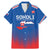 Custom Slovakia Football Family Matching Mermaid Dress and Hawaiian Shirt Come On Sokoli Falcons LT9 - Wonder Print Shop