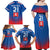 Custom Slovakia Football Family Matching Off Shoulder Maxi Dress and Hawaiian Shirt Come On Sokoli Falcons LT9 - Wonder Print Shop