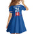 Custom Slovakia Football Family Matching Off Shoulder Short Dress and Hawaiian Shirt Come On Sokoli Falcons LT9 - Wonder Print Shop