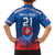 Custom Slovakia Football Family Matching Puletasi and Hawaiian Shirt Come On Sokoli Falcons - Wonder Print Shop