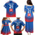 Custom Slovakia Football Family Matching Puletasi and Hawaiian Shirt Come On Sokoli Falcons - Wonder Print Shop