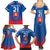 Custom Slovakia Football Family Matching Summer Maxi Dress and Hawaiian Shirt Come On Sokoli Falcons - Wonder Print Shop