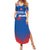 Custom Slovakia Football Family Matching Summer Maxi Dress and Hawaiian Shirt Come On Sokoli Falcons - Wonder Print Shop