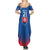 Custom Slovakia Football Family Matching Summer Maxi Dress and Hawaiian Shirt Come On Sokoli Falcons - Wonder Print Shop