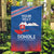 Custom Slovakia Football Garden Flag Come On Sokoli Falcons - Wonder Print Shop