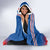 Custom Slovakia Football Hooded Blanket Come On Sokoli Falcons