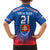 Custom Slovakia Football Kid Hawaiian Shirt Come On Sokoli Falcons - Wonder Print Shop