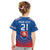 Custom Slovakia Football Kid T Shirt Come On Sokoli Falcons - Wonder Print Shop