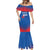 Custom Slovakia Football Mermaid Dress Come On Sokoli Falcons - Wonder Print Shop