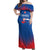 Custom Slovakia Football Off Shoulder Maxi Dress Come On Sokoli Falcons - Wonder Print Shop