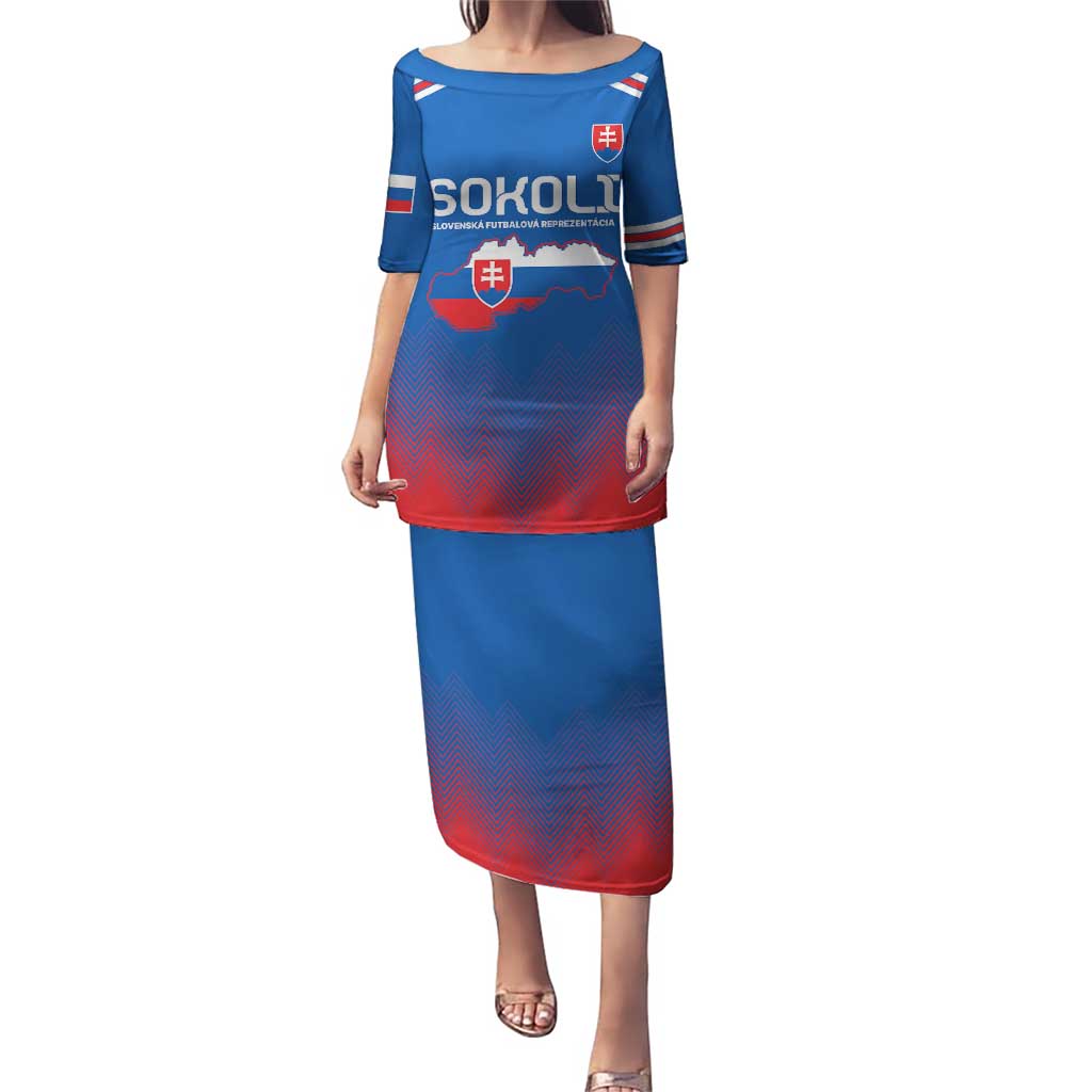 Custom Slovakia Football Puletasi Come On Sokoli Falcons - Wonder Print Shop