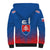 Custom Slovakia Football Sherpa Hoodie Come On Sokoli Falcons - Wonder Print Shop