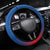 Slovakia Football Steering Wheel Cover Come On Sokoli Falcons - Wonder Print Shop