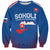 Custom Slovakia Football Sweatshirt Come On Sokoli Falcons - Wonder Print Shop